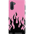 Pink Flames Galaxy Cases